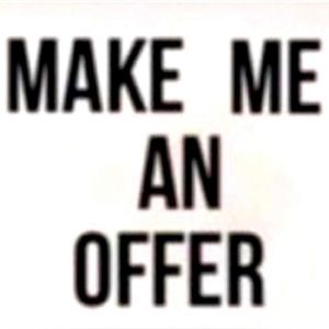 REASONABLE OFFERS WILL BE ACCEPTED!